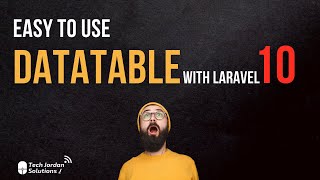 Easy to use DataTable with Laravel 10 [upl. by Douglas]