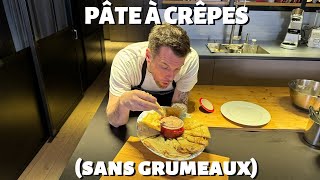 RECETTE DE NORBERT  PÂTE À CRÊPES SANS GRUMEAUX [upl. by Gylys]