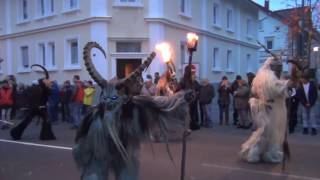 Klausenumzug Sonthofen 2016  MoosTuifl [upl. by Eneres]