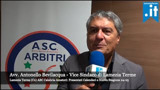 ASC Calabria Amatori  Intervista a Antonello Bevilacqua [upl. by Iderf]