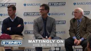 Don Mattingly Talks About His 1995 ALDS Home RunSteiner Sports Exclusive [upl. by Remas]