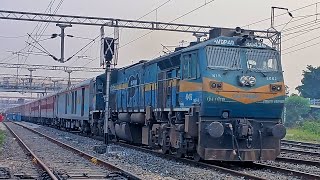 19615 UDAIPURKAMAKHYA KAVI GURU EXPRESS  SGUJ WDP4D 40436quotGAJ PAHARIAquot  Departs SGUJ [upl. by Isadore]