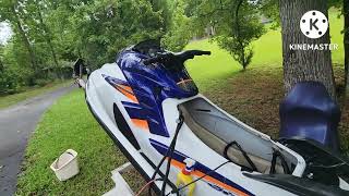 How I clean old dirty jet ski hulls [upl. by Stanhope]