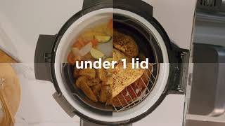 Ninja Foodi MAX 15in1 SmartLid MultiCooker  OL750UK [upl. by Ainedrag]