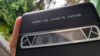 SUPER USB CASSETTE CAPTURE Pequena demonstração [upl. by Annaej]