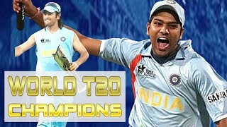 India Clinched Victory in The ICC Twenty20 World Cup Final 2007  Highlights  Winning Moments [upl. by Araid]