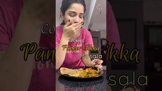 Cooking PANEER TIKKA MASALA😋😍 youtube coooking food trending ashortaday ytshortsindia [upl. by Viradis]