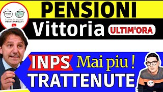 ⚠️ ULTIM’ORA VITTORIA PENSIONI ➡ ANNULLATE LE TRATTENUTE INPS perchè SONO ILLEGITTIME  MAGGIO 2023 [upl. by Aicilana]