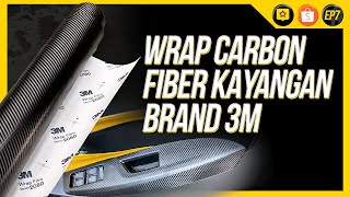 Wrap CARBON FIBER KAYANGAN BRAND 3M [upl. by Anitreb]