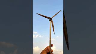 WE MADE A mini WINDMILL PROJECT windmill diy [upl. by Ahsienroc839]