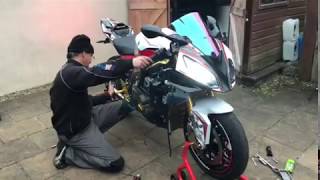 BMW S1000RR PRO Race GPS1 Catalic OFF [upl. by Ayotak]