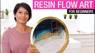 Resin Flow Art For Beginners  Your Resin Art Guide [upl. by Pacheco]