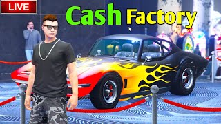 🔴GTA 5 Online  Counterfeit Cash Factory Business  Motorcycle Clube Business  Solo Gameplay [upl. by Emmalynn599]