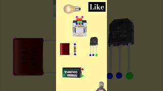 How To Make Simple Inverter 12V To 220V  12V DC to 220V AC Simple Circuit Diagram✅💯shortfeed [upl. by Liew]