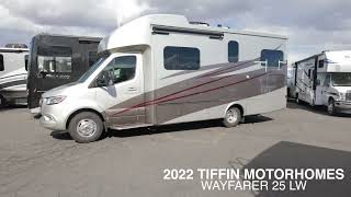 2022 Tiffin Motorhomes Wayfarer 25 LW  Luxury ClassC RV [upl. by Ytirahs]