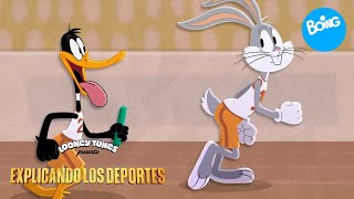 Looney Tunes presenta Explicando los deportes  Relevo 4x100M  Boing [upl. by Mauer]