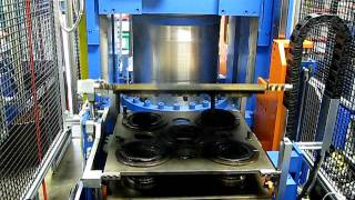 Hydraulic Press  Automated 350ton  French Oil Mill Machinery Co [upl. by Timon]