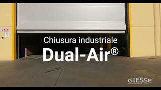 Porte automatiche per capannoni industriali  DualAir®  Giesse SpA [upl. by Saqaw]