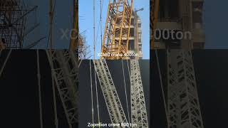 XCMG crane 400 ton vs zoomlion crane 800 ton shortsvideo youtube [upl. by Vorster]