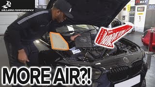 BMW M140i ITG AIR FILTER BETTER THAN OPEN AIR [upl. by Korfonta]