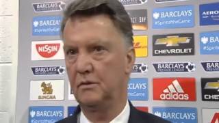 Louis Van Gaal Questions Huth Hair Pulling [upl. by Amliv]