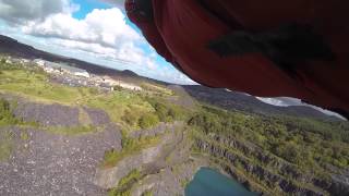 Zip World Velocity Onboard Video The Big Zipper  Europes Longest Zip Wire Bethesda Wales [upl. by Robby]