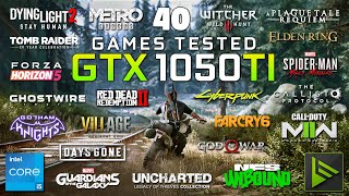 GTX 1050 Ti Test in 40 Games in 2024 [upl. by Brey90]