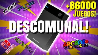 Me mandan un disco duro CON 12 TERABYTES de puros juegos y el contenido es DESCOMUNAL [upl. by Ijat]