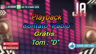 Playback Contato Pablo Grátis TBT [upl. by Lauter341]