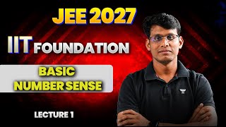 L1 IIT Foundation Mathematics  JEE 2027  Prashant Jain jee jee2027 [upl. by Najed260]