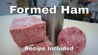 How to Make Formed Ham at Home Cheap and Easy Recipe Included [upl. by Warrin656]