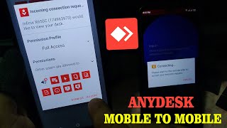 Anydesk Mobile To Mobile  How To Use Anydesk In Mobile Technical Mushtaq [upl. by Ilwain]