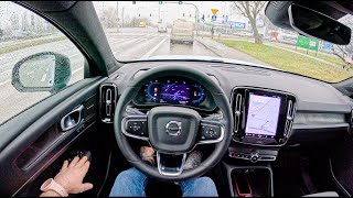 2024 Volvo C40 Recharge 252 HP  POV Test Drive [upl. by Goar373]