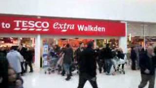 Blast at Tesco in Walkden Salford [upl. by Wenda]