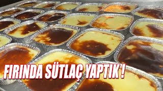 Fırında Üstü Kızarmış Sütlaç Yaptık [upl. by Worthy]