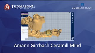 Amann Girrbach CAD Software  Ceramill Mind [upl. by Delphine]