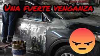 ME AVENTARON quotREMOVEDOR DE PINTURAquot A MI AUTO NUEVO LO ECHARON A PERDER  Servicio Luna [upl. by Burrton]