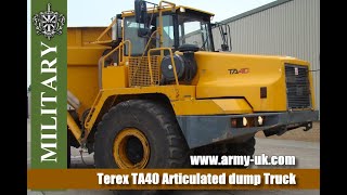 Terex TA40 Articulated dump Truck [upl. by Esinal]