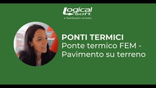 Ponte termico FEM  Pavimento su terreno [upl. by Sinclair]