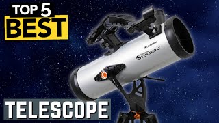 TOP 5 Best Telescope for beginners  2024 Buyers Guide [upl. by Nnaecarg493]