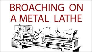 BROACHING ON THE LATHE [upl. by Gnoz]