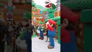 SUPER NINTENDO WORLD mariobros nintendo supermario mario supernintendoworld universalstudios [upl. by Oneg]