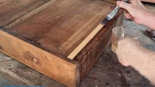 Repairing The Drawer Runners On A 300 Year Old George 1st Walnut Chest Of Drawers Circa 1715 PT4 [upl. by Layor]