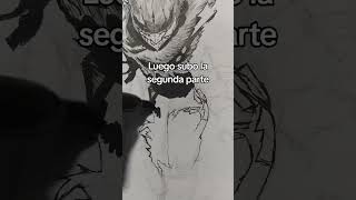 dibujo de Midoriya deku a rapidografo dibujante dibujandoando [upl. by Ibba]