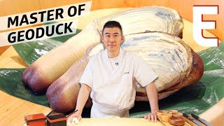 Geoduck Is the Star of Master Sushi Chef Kotaro Kumitas Omakase — Omakase [upl. by Gies]