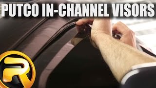 How to Install Putco In Channel Window Visors [upl. by Rafe]