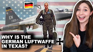 German fighter pilots train IN THE USA Visit Sheppard Air Force Base with me [upl. by Nolyag]