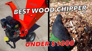 Best Large Yard Wood Chipper Under 1000 [upl. by Niwdla]