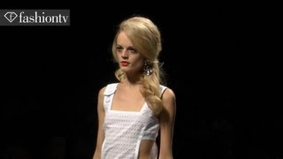 Hanne Gaby Odiele  Julia Frauche Top Models at SpringSummer 2013 Fashion Week  FashionTV [upl. by Eelinnej]