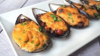 MEJILLONES GRATINADOS ¡Un sabor auténtico e increíble [upl. by Ahsinwad703]